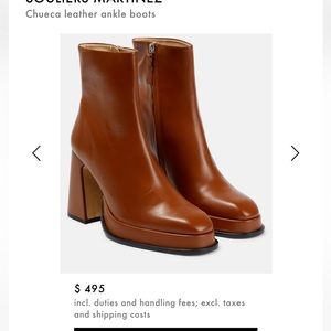 Souliers Martinez Chueca Leather Boot